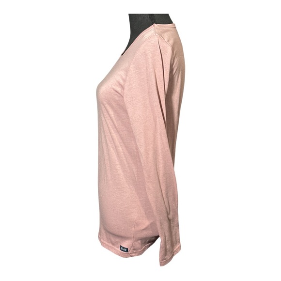 ADAR Underscrubs Pink Long Sleeve Comfort T-Shirt. Size Medium - Picture 2 of 5